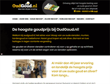 Tablet Screenshot of oudgoud.nl